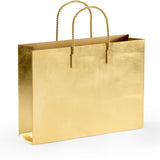 Gold Chic Tote Magazine Rack