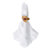 Forest Walk Holly with Berries Napkin Ring Set