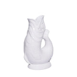 White Gluggle Jug