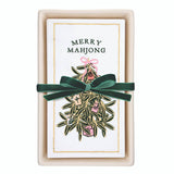 Ceramic Guest Napkin Tray + Napkins - Merry Mahjong