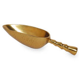 Medium Gilded Aluminum Ice Scoop