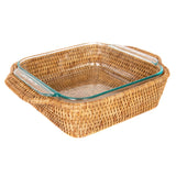 Rattan Square Baker Basket