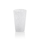 Gigi Speckled Glassware - White