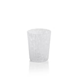 Gigi Speckled Glassware - White