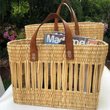 Straw Open Basket