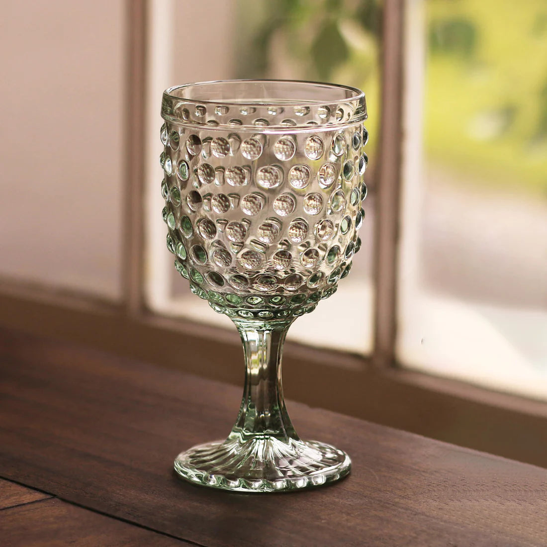 Moss Green Hobnail Set/4