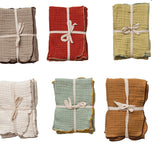 Cotton Napkins w/ Contrasting Edge