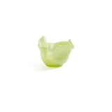 Wavy Bowl Glass Tealight Holder
