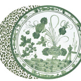 VIDA Faenza and Leopard Reversible Round Placemats Set