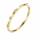 Baguette Bangle cuff