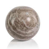 Arabescato Round Marble Bookend