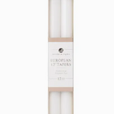 12" Tapers 2 Pack White