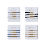 Elastic Hair Tie Bracelet Set of 4