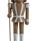 Decorative Nutcracker with Pole- Brown