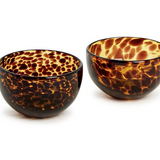 Tortoise Tidbit Bowl Set of 2