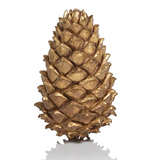 Golden Decorative Pine Cone