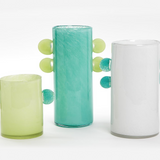 Colored Hand Blown Vases