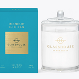 Glasshouse Candle Midnight in Milan