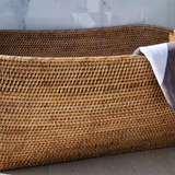Saboga Home Everything Basket w/ Hoop Handles