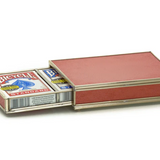 Orange H Card Box with Cards