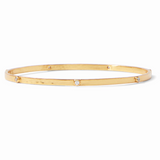 Crescent Stone Bangle