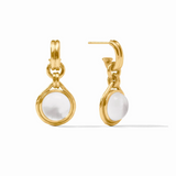 Solara Hoop & Charm Earring