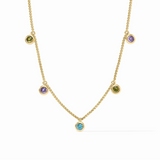 Rainbow Delicate Charm Necklace