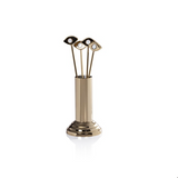 Evil Eye Cocktail Picks w/ Gold Stand