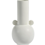 Baden Matt White Ceramic Vase
