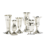 Queen Anne Silver Vases