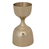 Brass Double Sided Cocktail Jigger