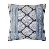 Austin Black/Mineral Blue Pillow