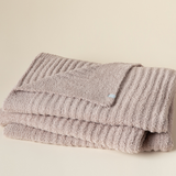 Solid Rib Marshmallow Blanket