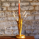 Forest Walk Wheat Candlestick