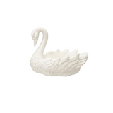 Stoneware Swan Dish