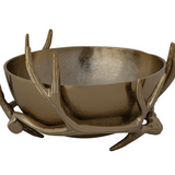 Aluminum Antler Shaped Stand with Removable Bowl