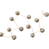 Mercury Glass Ornament Garland
