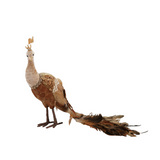 Foam & Fabric Peacocks