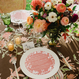 Camille Tablecloth- Chocolate