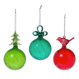 Verre Fluted Ornament
