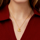 Alligator Solitare Necklace