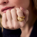 Alligator Ring Gold