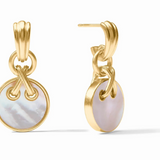 Essex Hoop & Charm Earring Gold