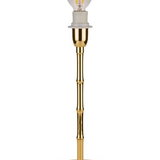 Bamboo Lamp Base Gold