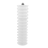 White Twister Salt or Pepper Mill