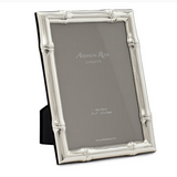Wide Bamboo Silver Plated Frame