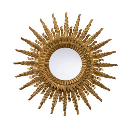 Gold Starburst Mirrors
