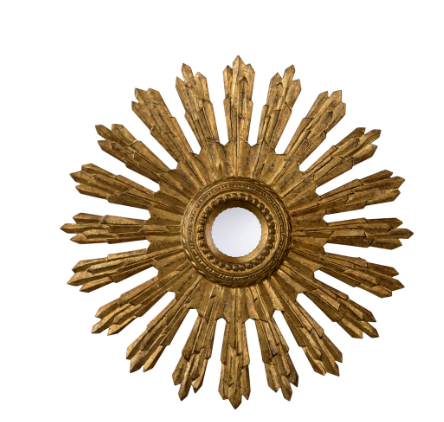 Gold Starburst Mirrors