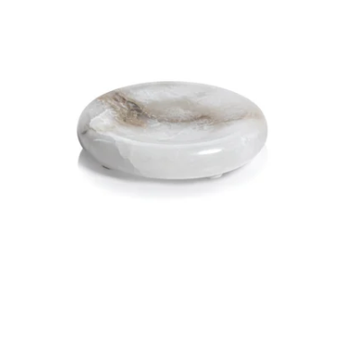 Cote D'Azur Alabaster Soap Dish