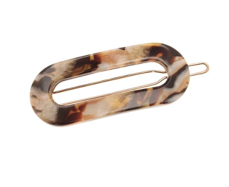 Mini Oval Barrette
